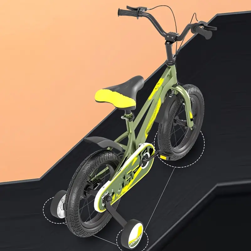Kids Mountain Bike with Training Wheels - Image 3