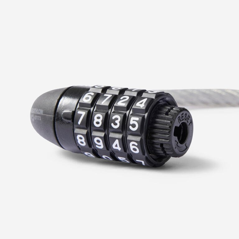 BIKE ACCESSORIES ANTI THEFT SPIRAL LOCK CODE 120 - Image 4