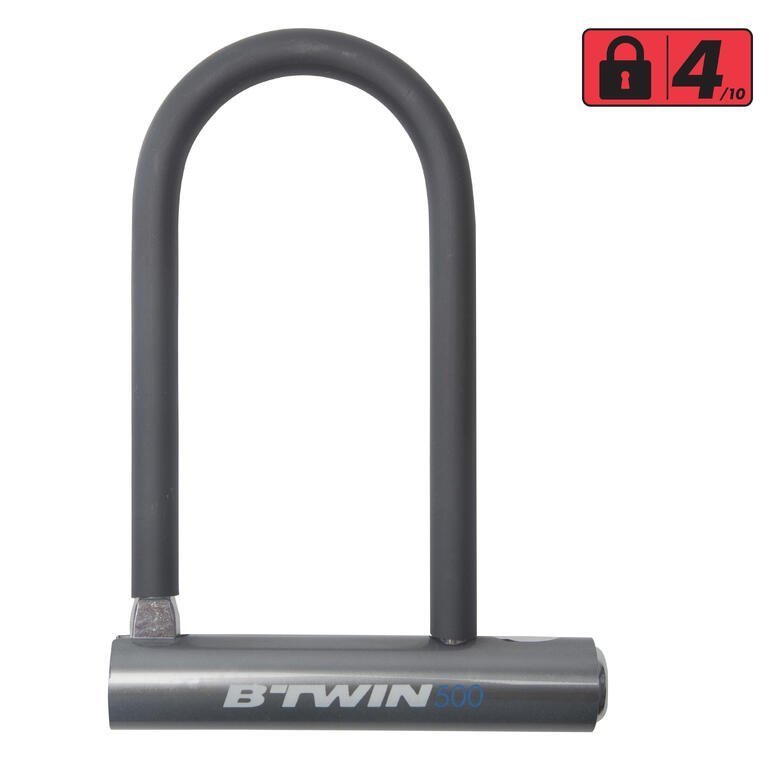 U Bike Lock 500 Grey - Image 2
